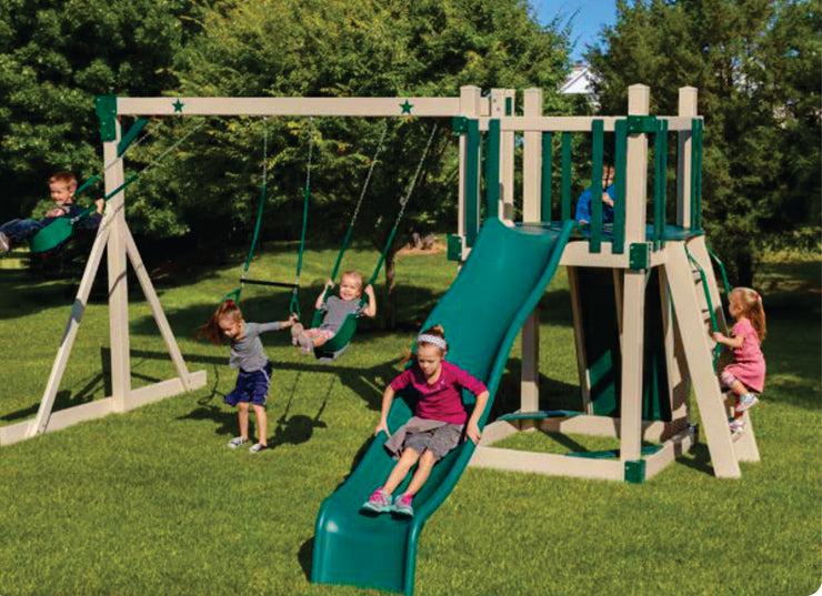 Star I Vinyl Swingset