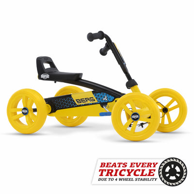 Berg Buzzy Pedal Cart BSX Yellow