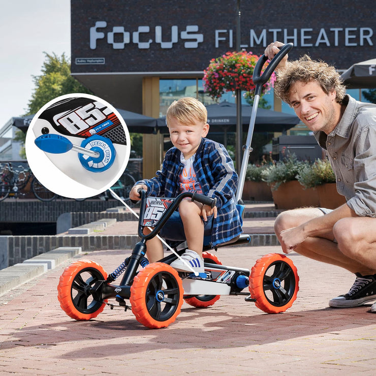 Berg Buzzy 2-IN-1 Pedal Cart Push Pedal Modes 