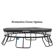 Springfree Medium Oval Trampoline O77 Protective Cover Option