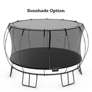 Springfree Compact Round Trampoline R54 Sunshade Option