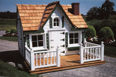 Victorian Traditional Outdoor Wooden Playhouse